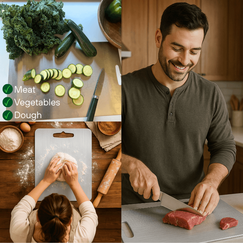 Better Kitchen™ Stainless Steel Chopping Board