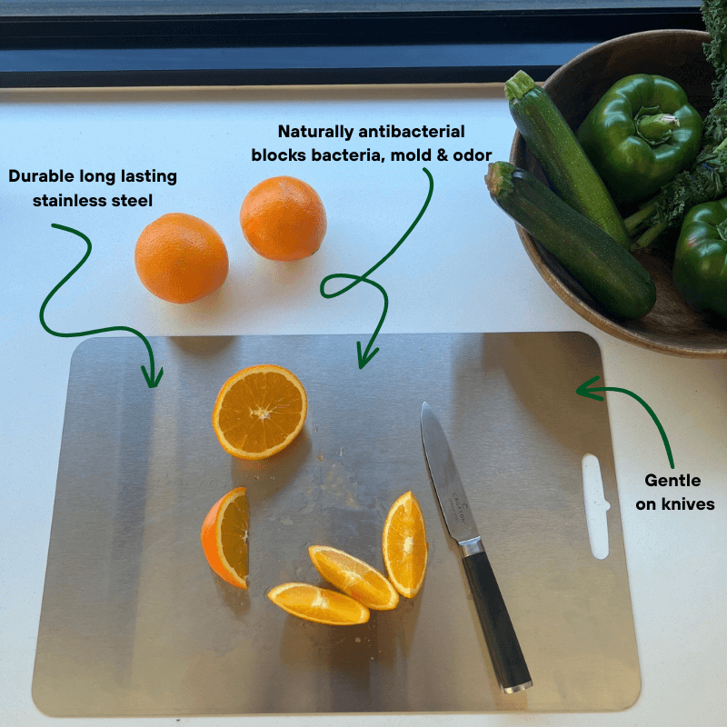 Better Kitchen™ Stainless Steel Chopping Board