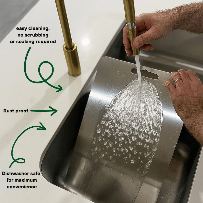 Better Kitchen™ Stainless Steel Chopping Board